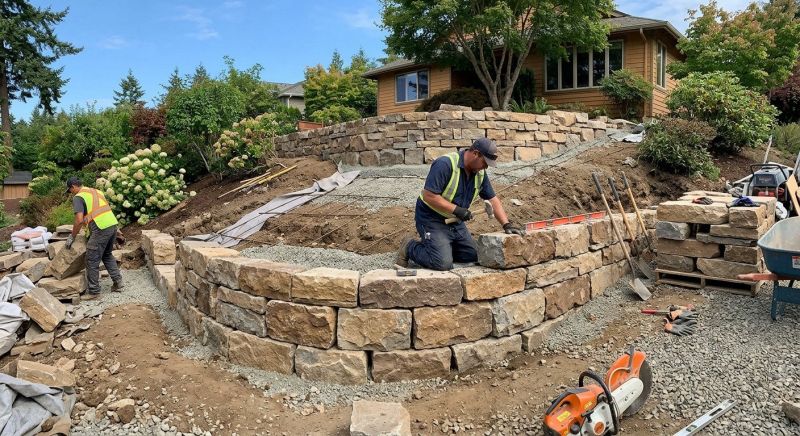 Landscape Wall Construction in Volusia County, FL