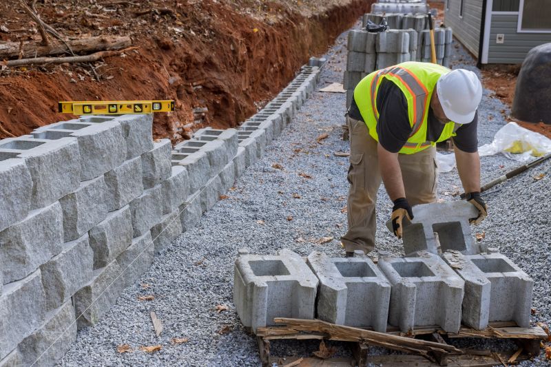 Retention Wall Construction in Ocala, FL
