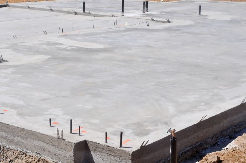 Commercial Slab Construction in Williamsburg, VA