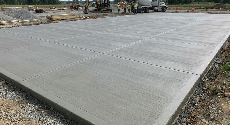 Commercial Slab Installation in Cumming, GA
