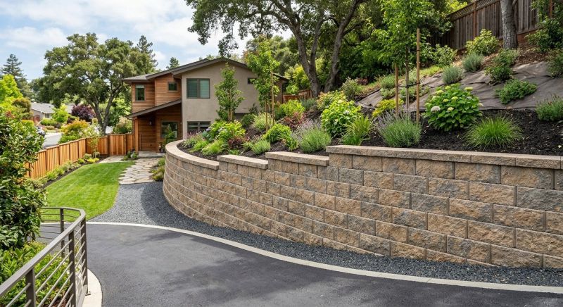 Retaining Wall Installation in Napa, CA